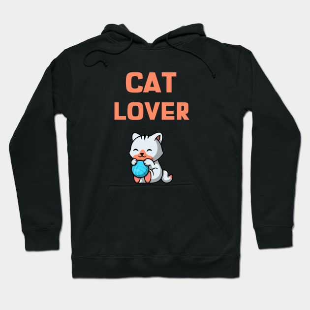 Cat Lover Cat Owner Hoodie by Creativity Apparel